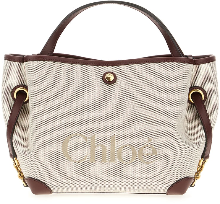 Chloé Chloe Beige canvas handbag