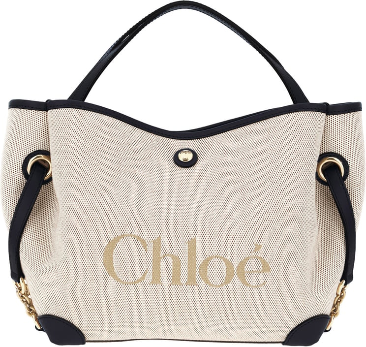 Chloé Chloe Beige canvas handbag