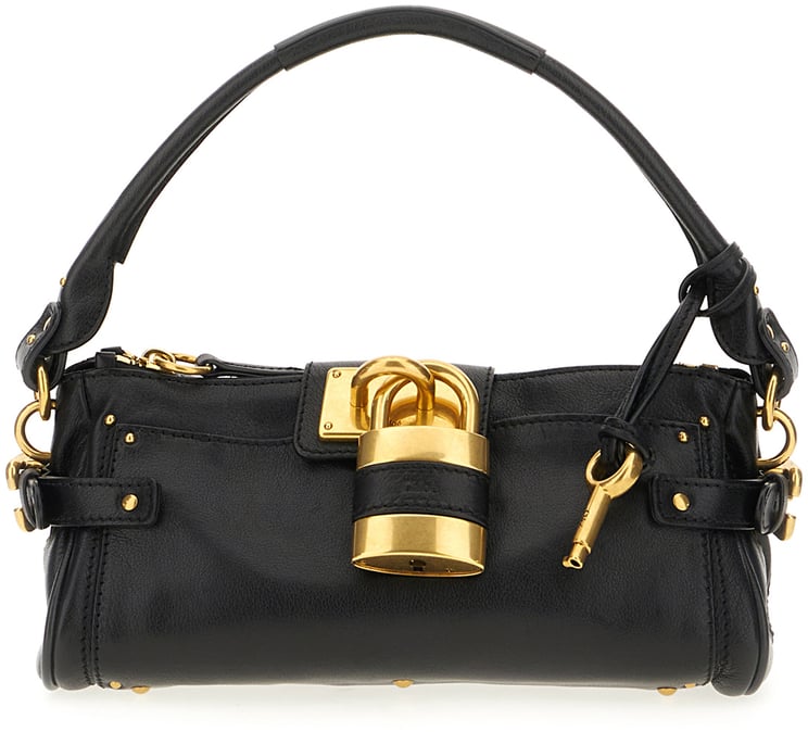 Chloé Chloe Black leather Paddington shoulder bag