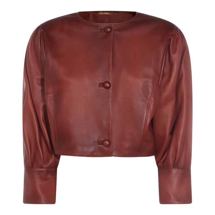 Chloé Double-Breasted Tailored Jacket with Notched Lapel