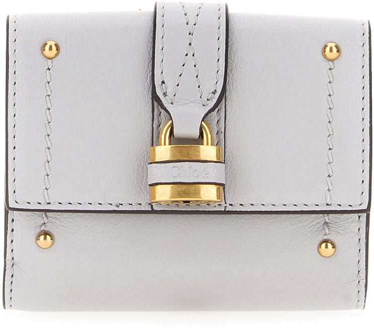 Chloé Chloe Powder blue leather wallet