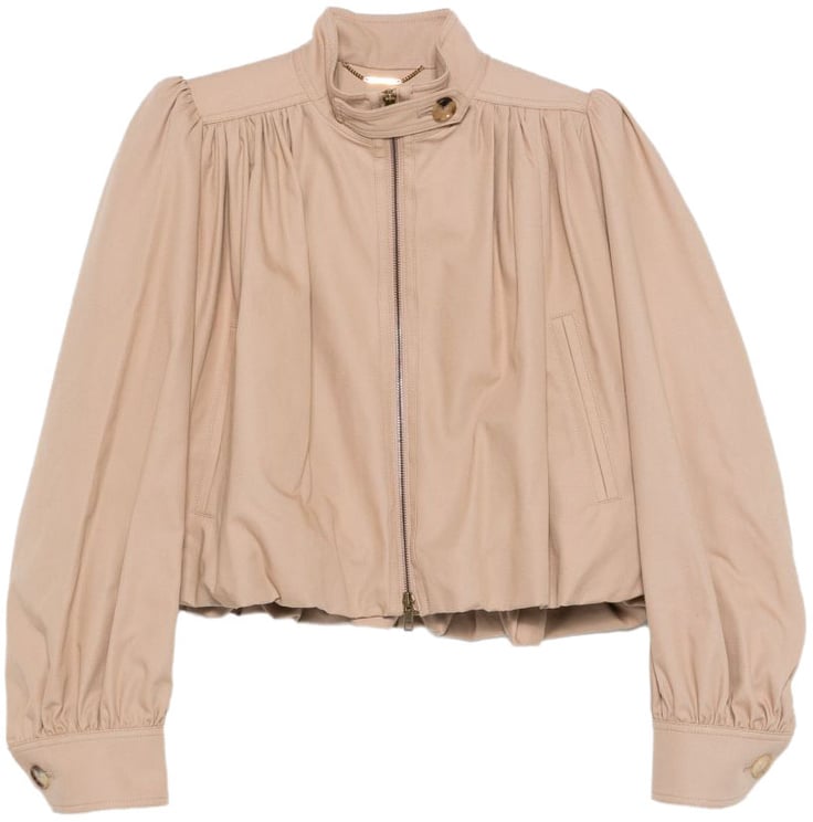 Chloé Coats Beige