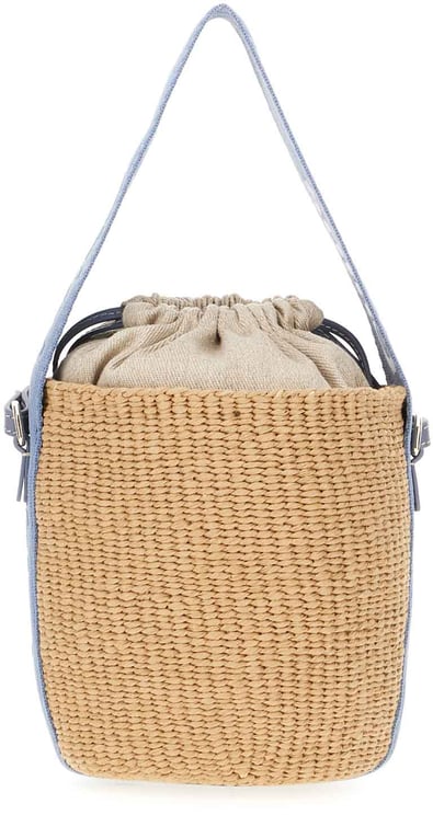 Chloé Chloe Fairtrade material small Woody bucket bag