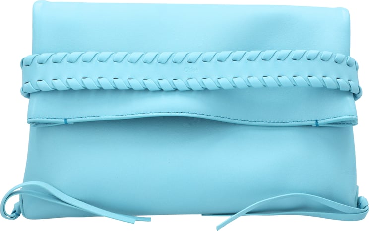 Chloé Mony Clutch Bag Blue