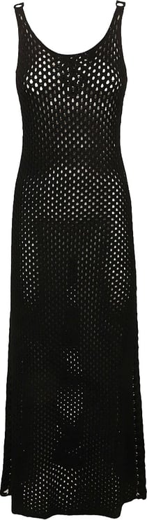 Chloé Maxi Dress With Open-Knit Design