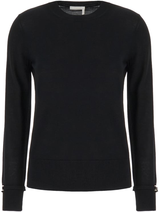 Chloé Chloe Black wool sweater