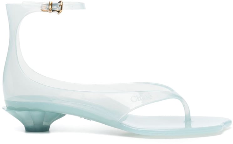 Chloé Sandals Clear Blue