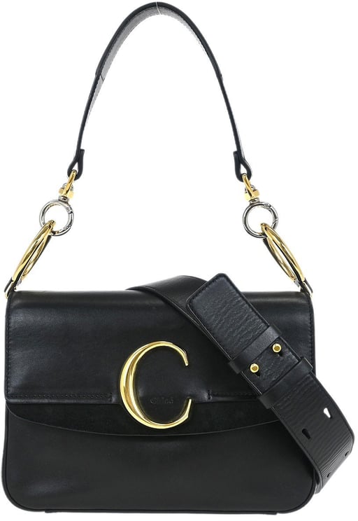 Chloé Chloe C Double Carry Bag Leather Small