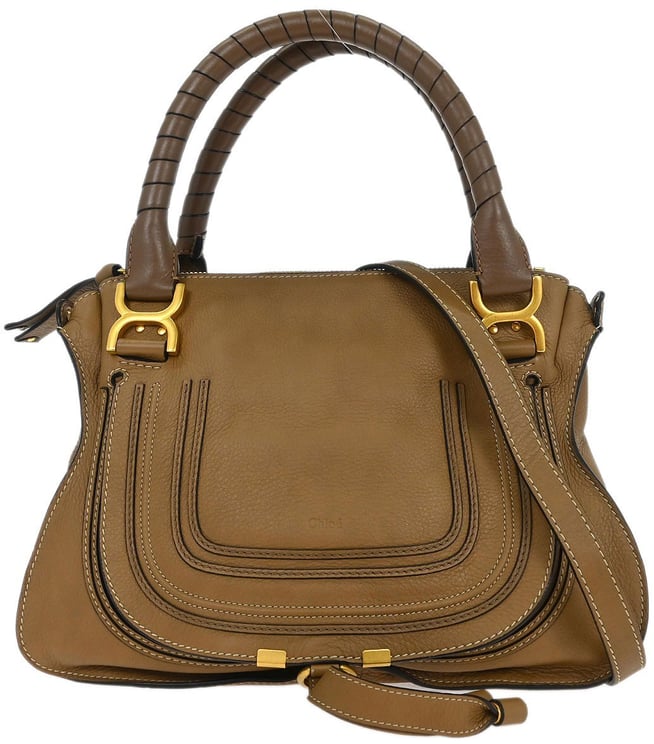 Chloé Chloe Marcie Satchel Leather Small