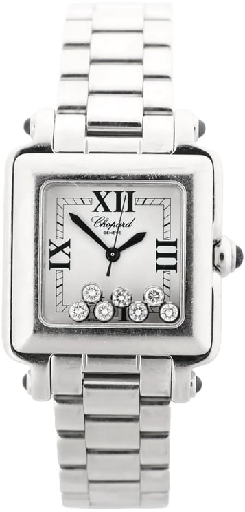 Chopard Chopard Happy Sport 27/8349-23 663234 8325 SS QZ Watch with White Dial