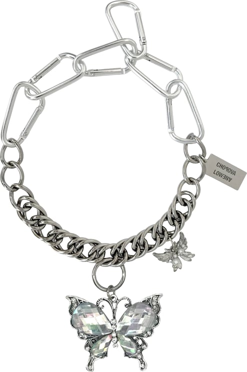 Chopova Lowena DOUBLE BUTTERFLY NECKLACE