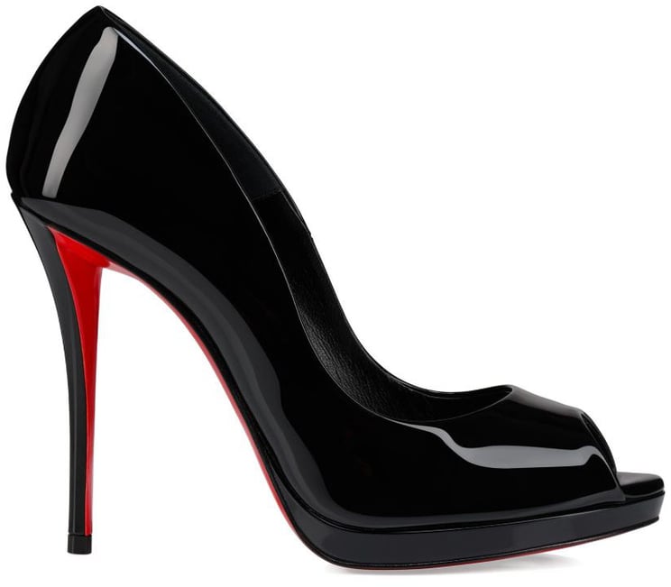 Christian Louboutin With Heel Black
