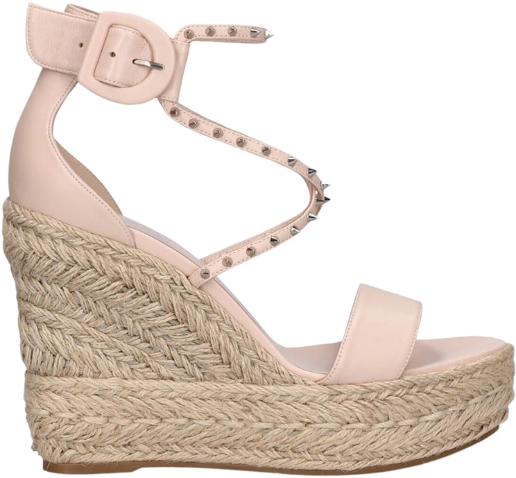 Christian Louboutin Elegant wedge sandal in beige