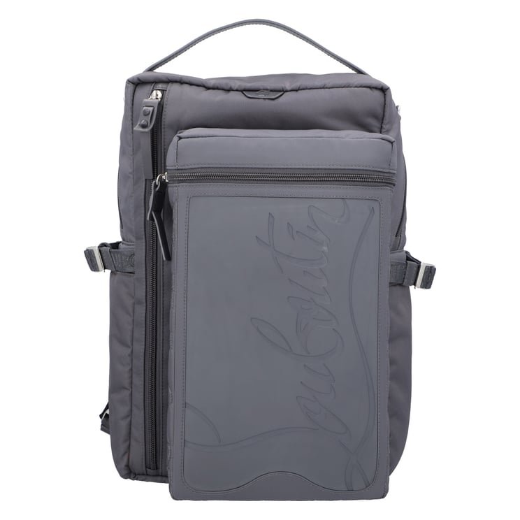 Christian Louboutin Loubideal Small Rubber Backpack With Signature Detail