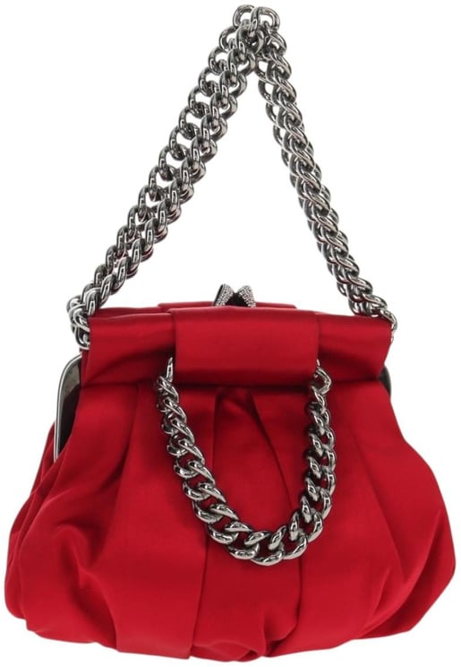 Christian Louboutin Christian Louboutin Yoyo Frame Clutch Satin