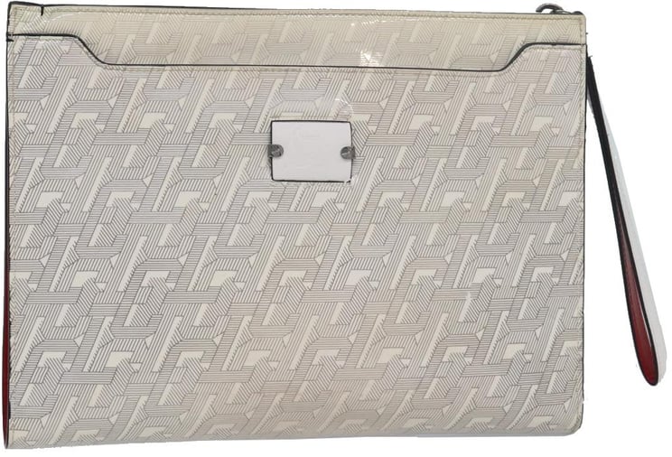 Christian Louboutin Christian Louboutin Loubiclutch Printed Patent