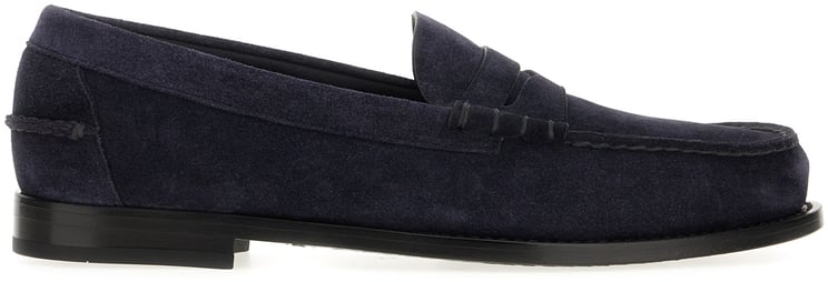 Church's Church's Navy blue suede loafers