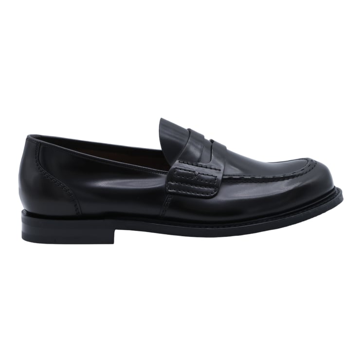 Church's Polished Leather Penny Loafers with Classic Design