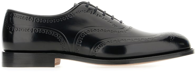 Church's Church's Black leather lace-up shoes