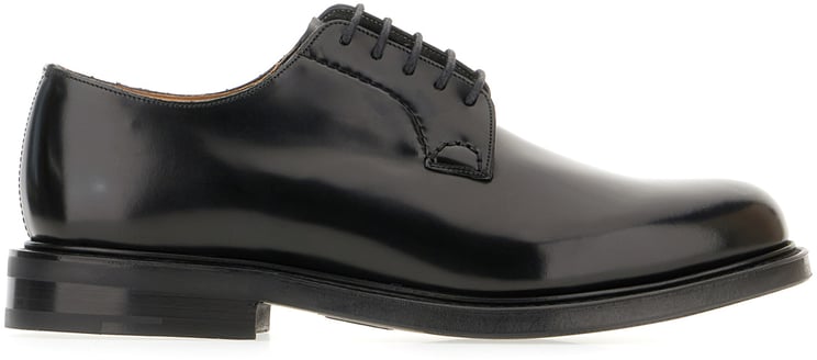 Church's Church's Black leather lace up shoes
