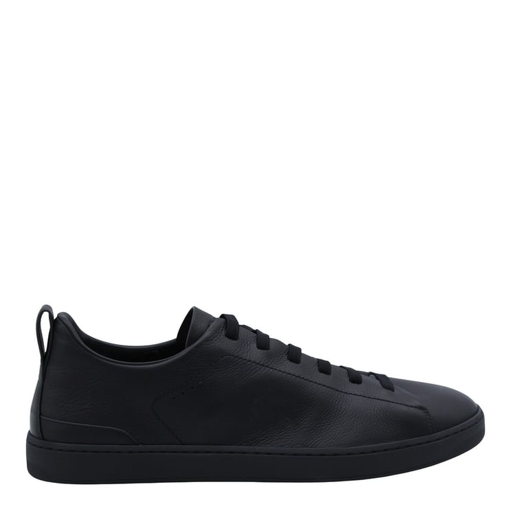 Church's Matte Black Low-Top Sneakers