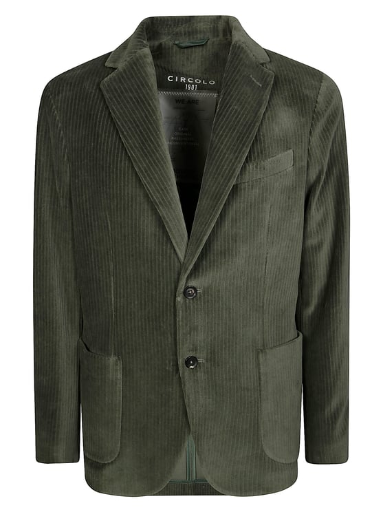 Circolo 1901 Ribbed Corduroy Two Button Blazer