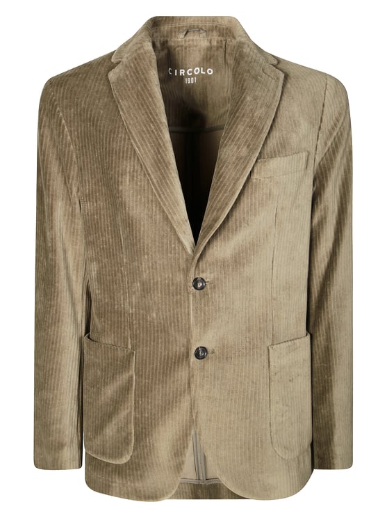 Circolo 1901 Refined Corduroy Tailored Fit Blazer