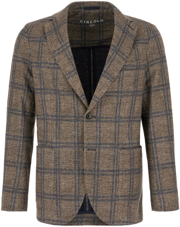 Circolo 1901 Circolo Embroidered stretch cotton blazer