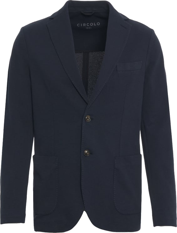 Circolo 1901 Single-breasted cotton blazer