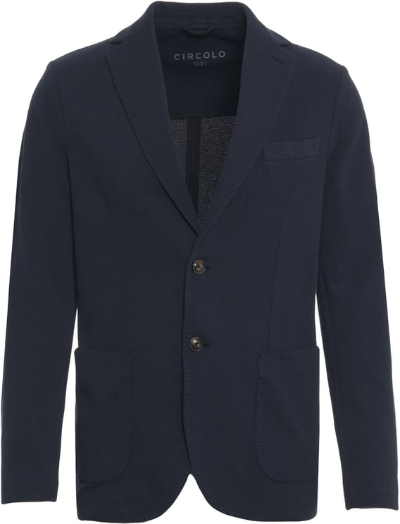 Circolo 1901 Single-breasted cotton blazer