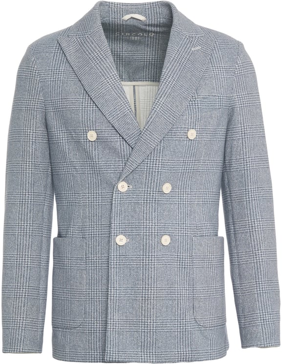 Circolo 1901 Glencheck double-breasted blazer