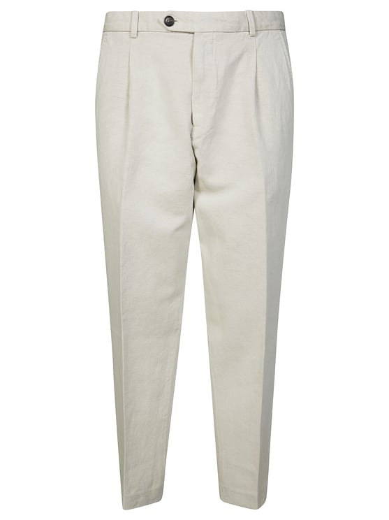 Circolo 1901 Men Single Front Pleat Chino Pants