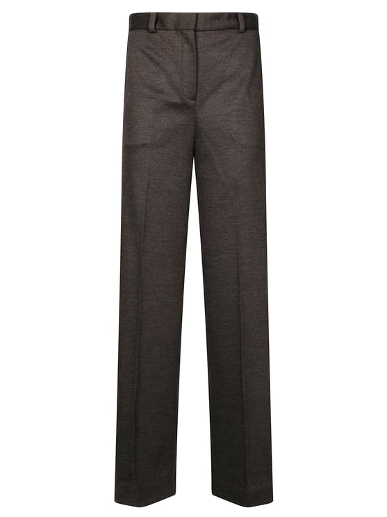 Circolo 1901 Virgin Wool with Tailored Fit Straight-Leg Pants