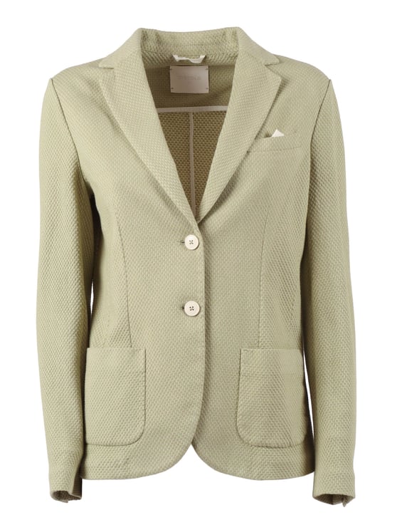 Circolo 1901 Honeycomb Texture Slim Fit Jacket