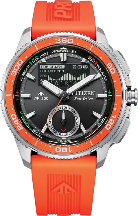 Citizen JV3000-13E Promaster Wave Tracker Eco-Drive horloge
