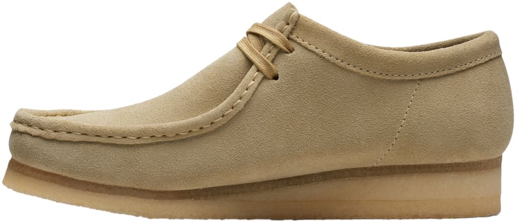 Clarks Original Sneakers Wallabee Suede Maple