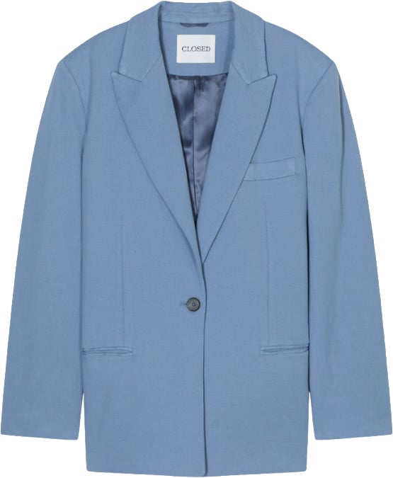 Closed Closed - Contemporary blazer - C97471-32E-30 - 531 Stone blue