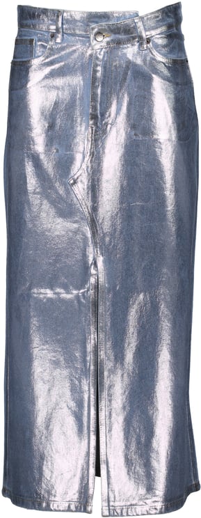 Co 'Couture Co Couture Foilcc Rokken Zilver 34107