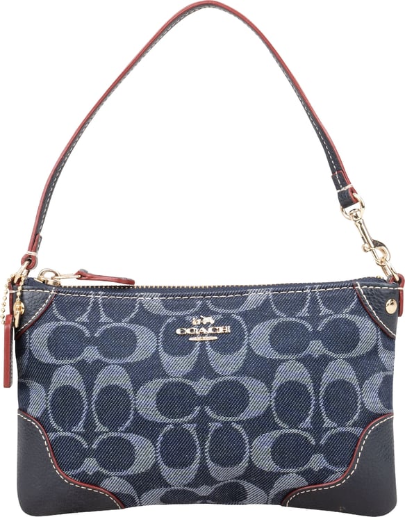 Coach Coach Monogram Signature Denim Handbag