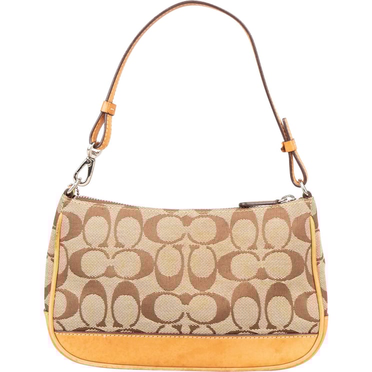 Coach Coach Monogram Signature Canvas Demi Handbag