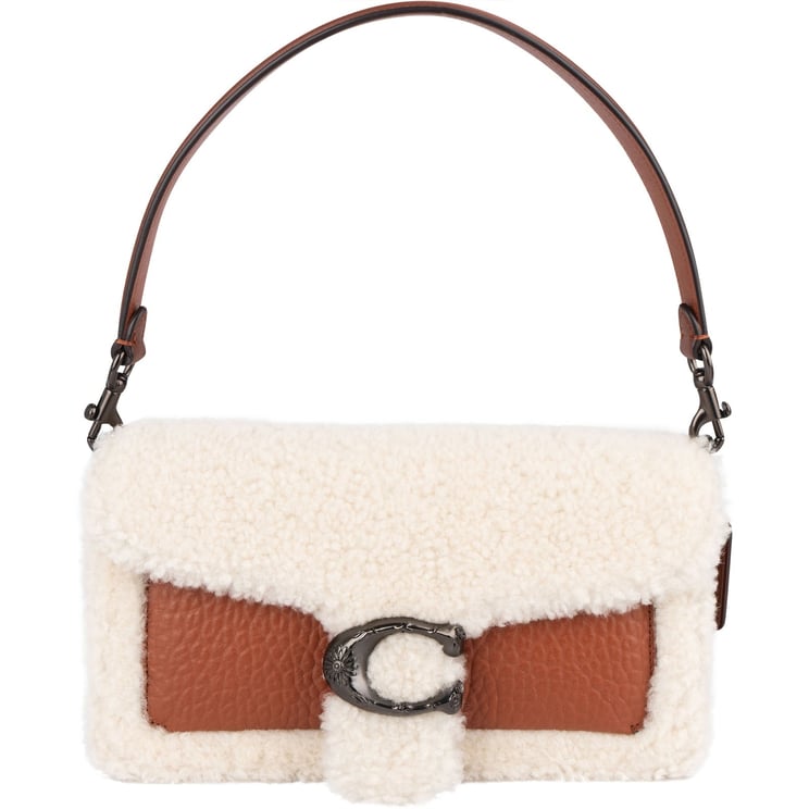 Coach Coach Shearling Pillow Tabby Shoulder Bag