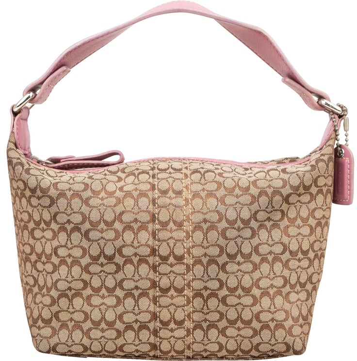 Coach Coach Mini Monogram Signature Demi Pouch Handbag