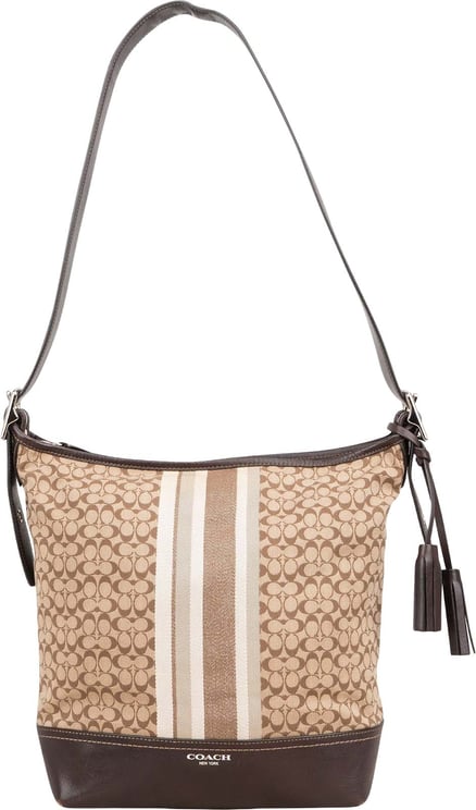 Coach Coach Monogram Stripe Crossbody Bag