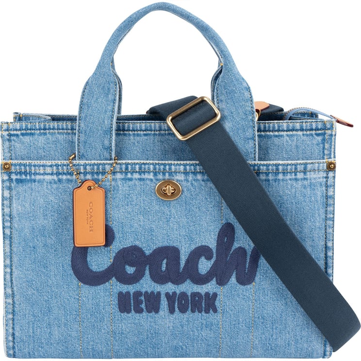 Coach Coach Denim Cargo Tote Handbag