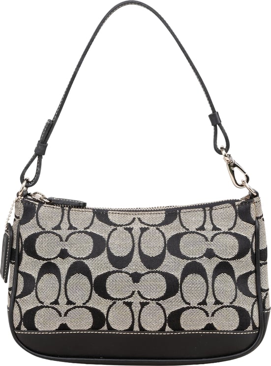 Coach Coach Signature Monogram Pochette Handbag