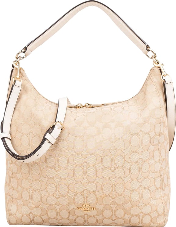 Coach Coach Monogram Signature Canvas Celeste Convertible Hobo Crossbody Bag