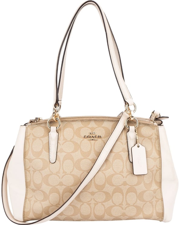 Coach Coach Monogram Signature Christie Carryall Satchel Shoulder Bag