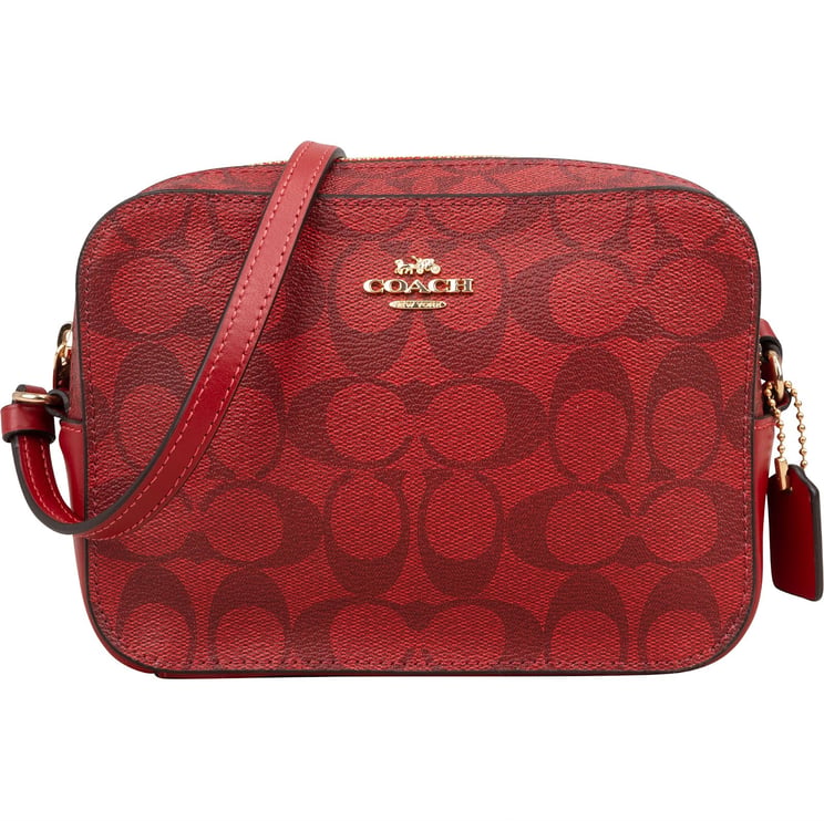 Coach Coach Monogram Signature Camera Crossbody Bag