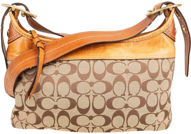 Coach Coach Monogram Signature Duffle Shoulder Bag