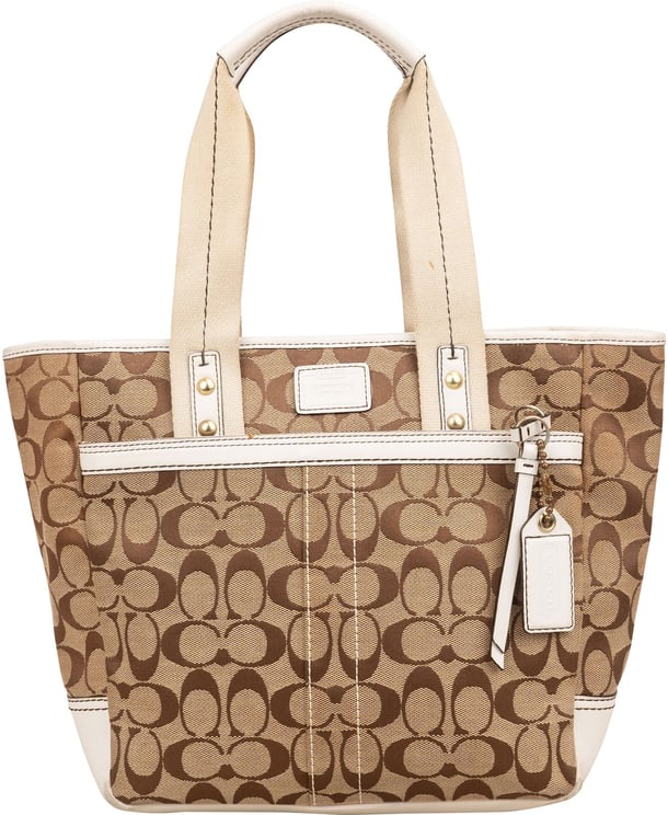 Coach Coach Monogram Signature Tote Shoulder Bag